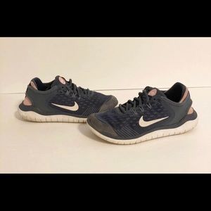 NIKE Free Rn 2018 AH3457-402 BLUE Running Shoe5y